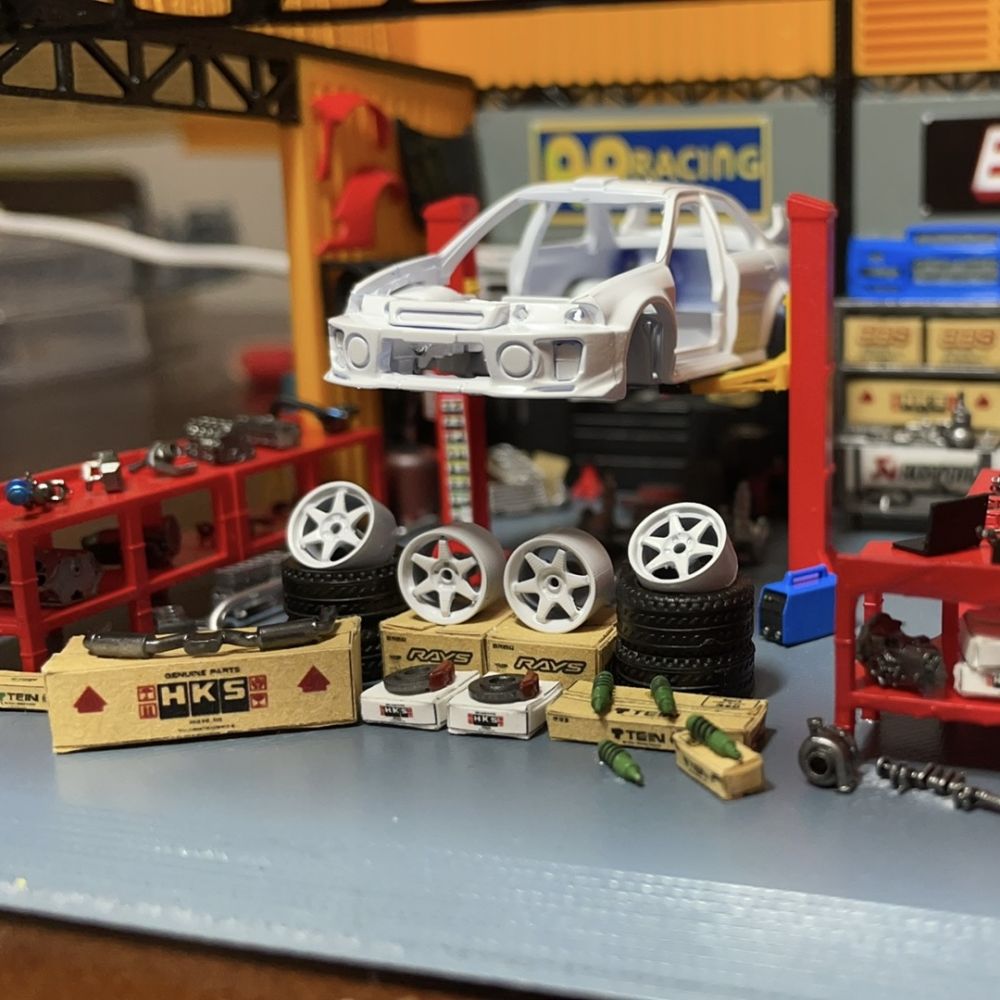 Diorama 1:64 Hub Caliper  Mode - Auto Repair Shop Japan บทวิจารณ์และราคา