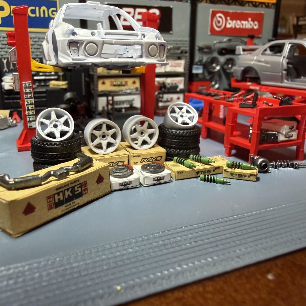 Diorama 1:64 Hub Caliper  Mode - Auto Repair Shop Japan บทวิจารณ์และราคา