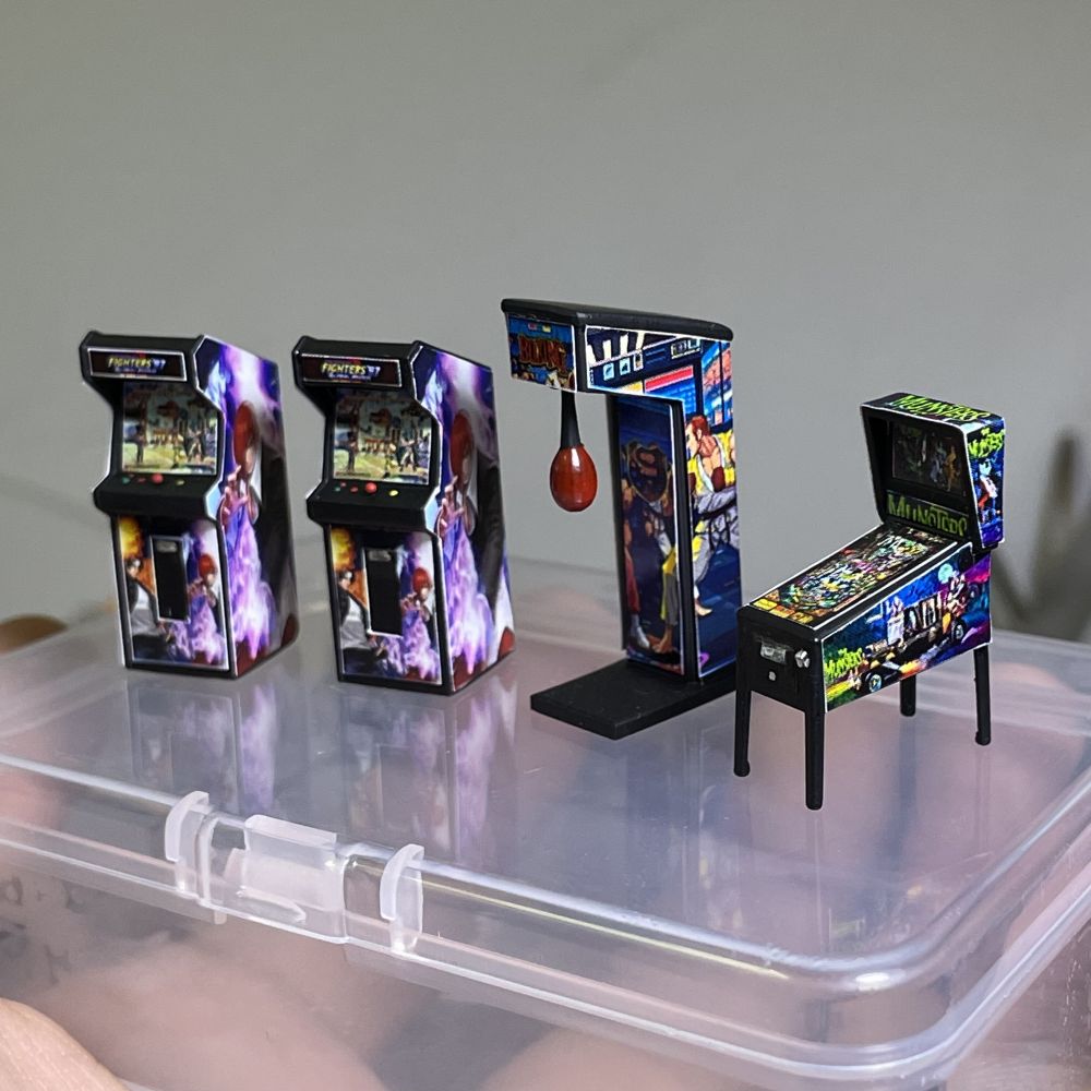 1:64 scale Arcade Pinball Mach - Auto Repair Shop Japan บทวิจารณ์และราคา
