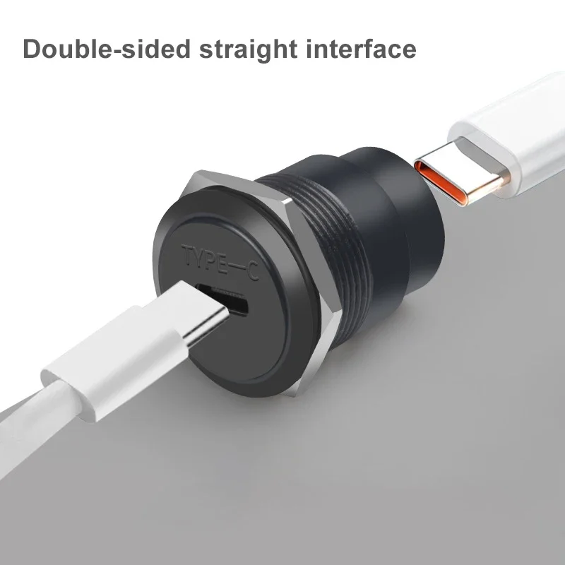 TYPE-C Circular Module Adapter - Transmission Jack Adapter บทวิจารณ์และราคา