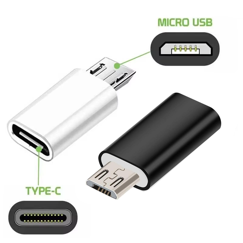 USB Type C Female to Micro USB - Transmission Jack Adapter บทวิจารณ์และราคา