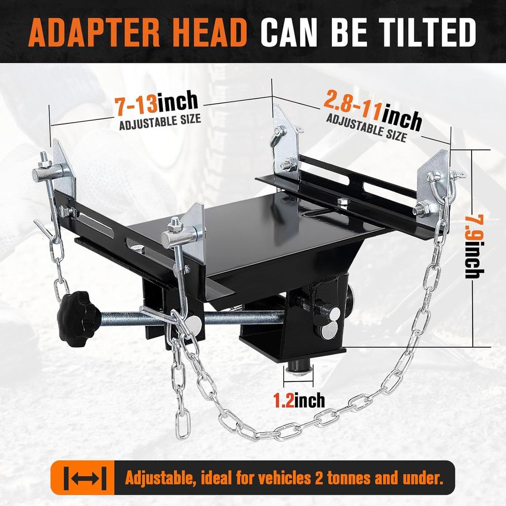 1/2 Ton Capacity Transmission  - Transmission Jack Adapter บทวิจารณ์และราคา