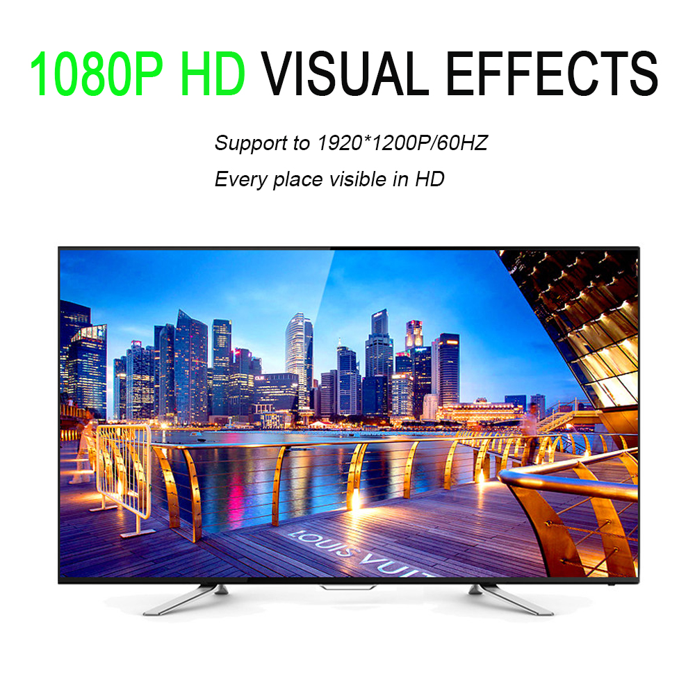 1080P HD HDMI-compatible to VG - Transmission Jack Adapter บทวิจารณ์และราคา