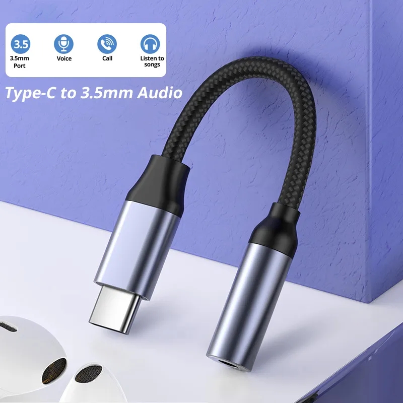 USB Type C To 3.5mm Aux Adapte - Transmission Jack Adapter บทวิจารณ์และราคา
