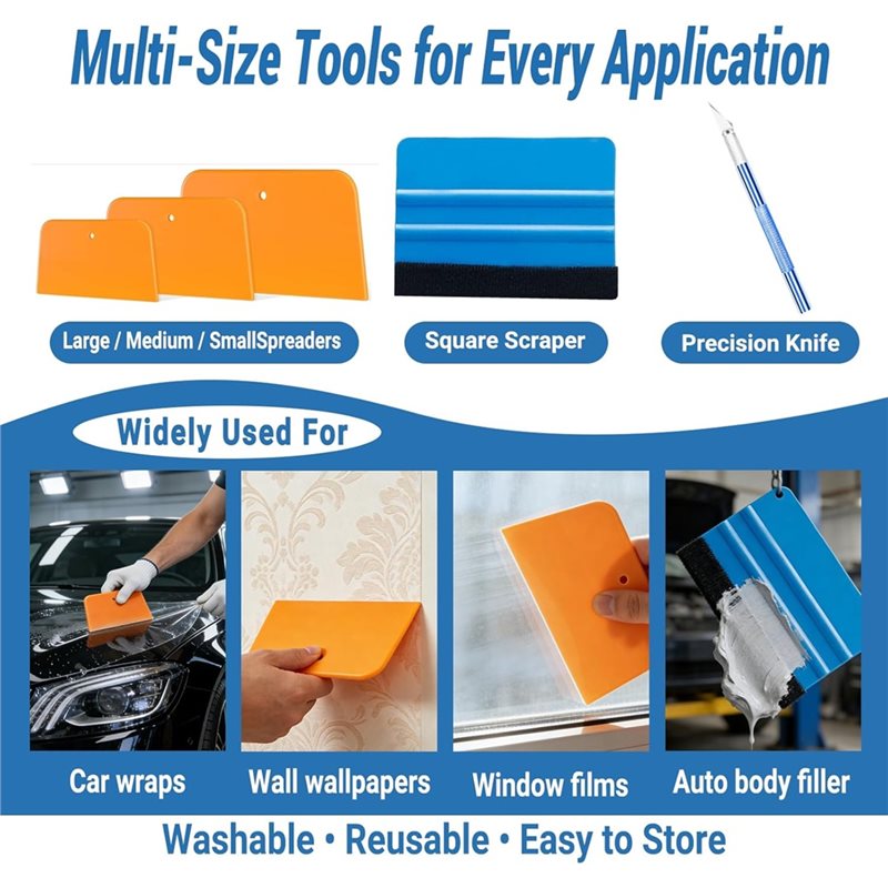 ABGR-Auto Body Tools Set 11PCS - Auto Body Filler บทวิจารณ์และราคา