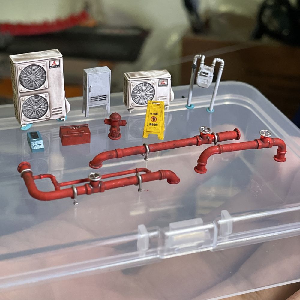 Diorama 1:64  Air Conditioner  - Auto Repair Shop Japan บทวิจารณ์และราคา