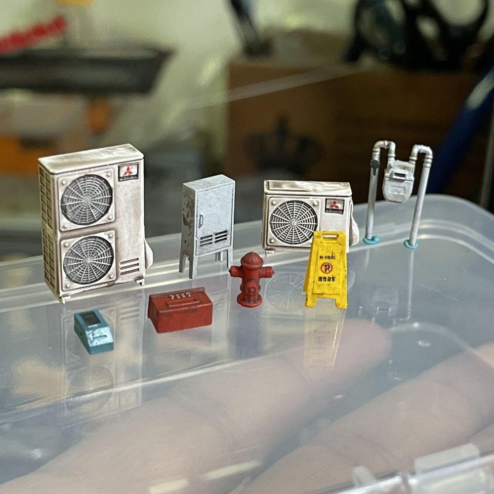 Diorama 1:64  Air Conditioner  - Auto Repair Shop Japan บทวิจารณ์และราคา