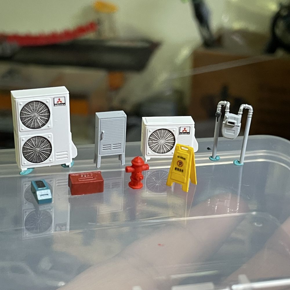 Diorama 1:64  Air Conditioner  - Auto Repair Shop Japan บทวิจารณ์และราคา