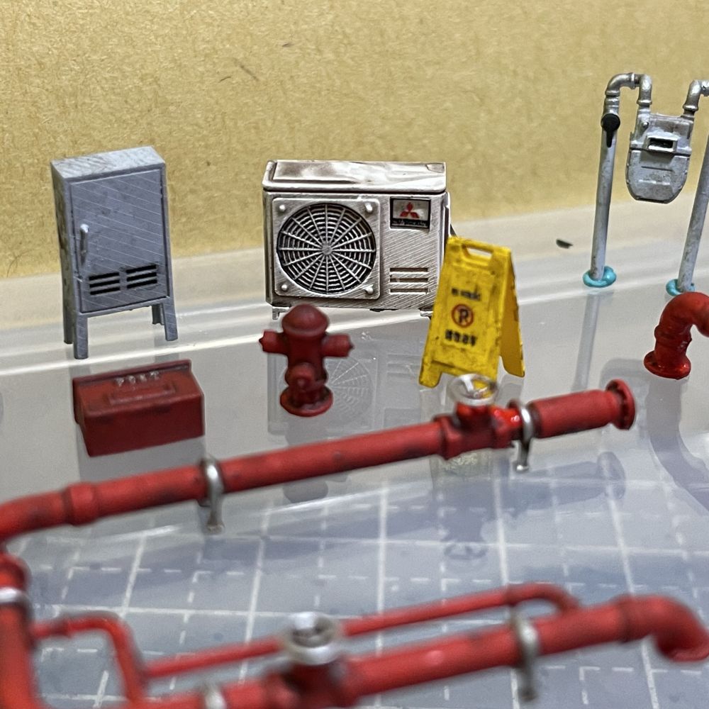 Diorama 1:64  Air Conditioner  - Auto Repair Shop Japan บทวิจารณ์และราคา