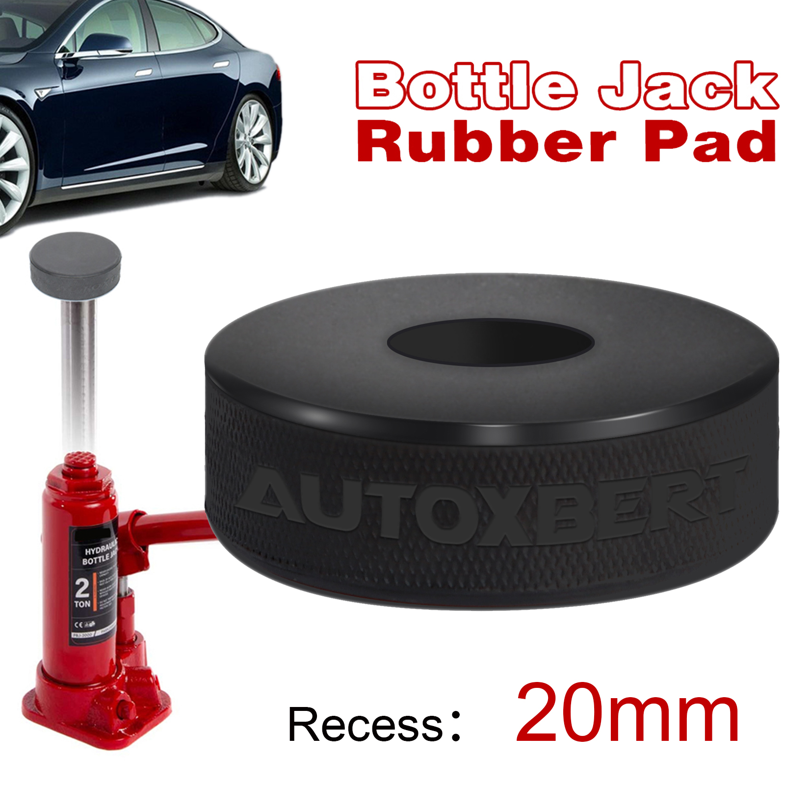 Rubber Bottle Jack Pad Protect - Transmission Jack Adapter บทวิจารณ์และราคา
