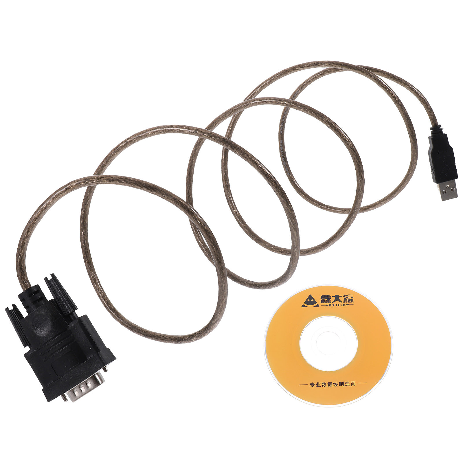 1Pcs USB to Com Serial Cable 9 - Transmission Jack Adapter บทวิจารณ์และราคา