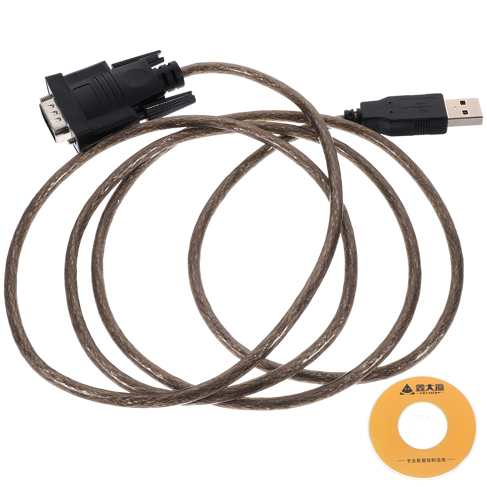 1Pcs USB to Com Serial Cable 9 - Transmission Jack Adapter บทวิจารณ์และราคา