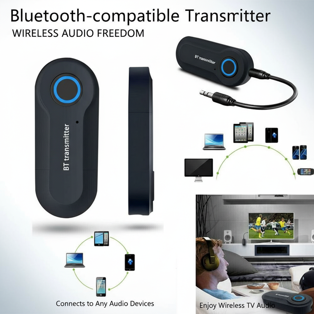 Wireless Bluetooth Transmitter - Transmission Jack Adapter บทวิจารณ์และราคา